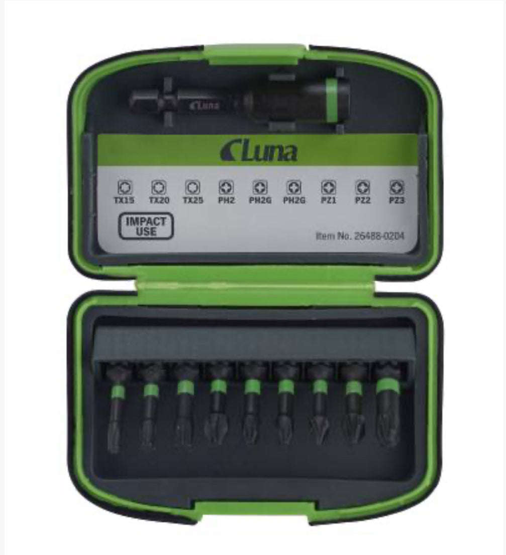 BITSSETT IMPACT 10 DELER