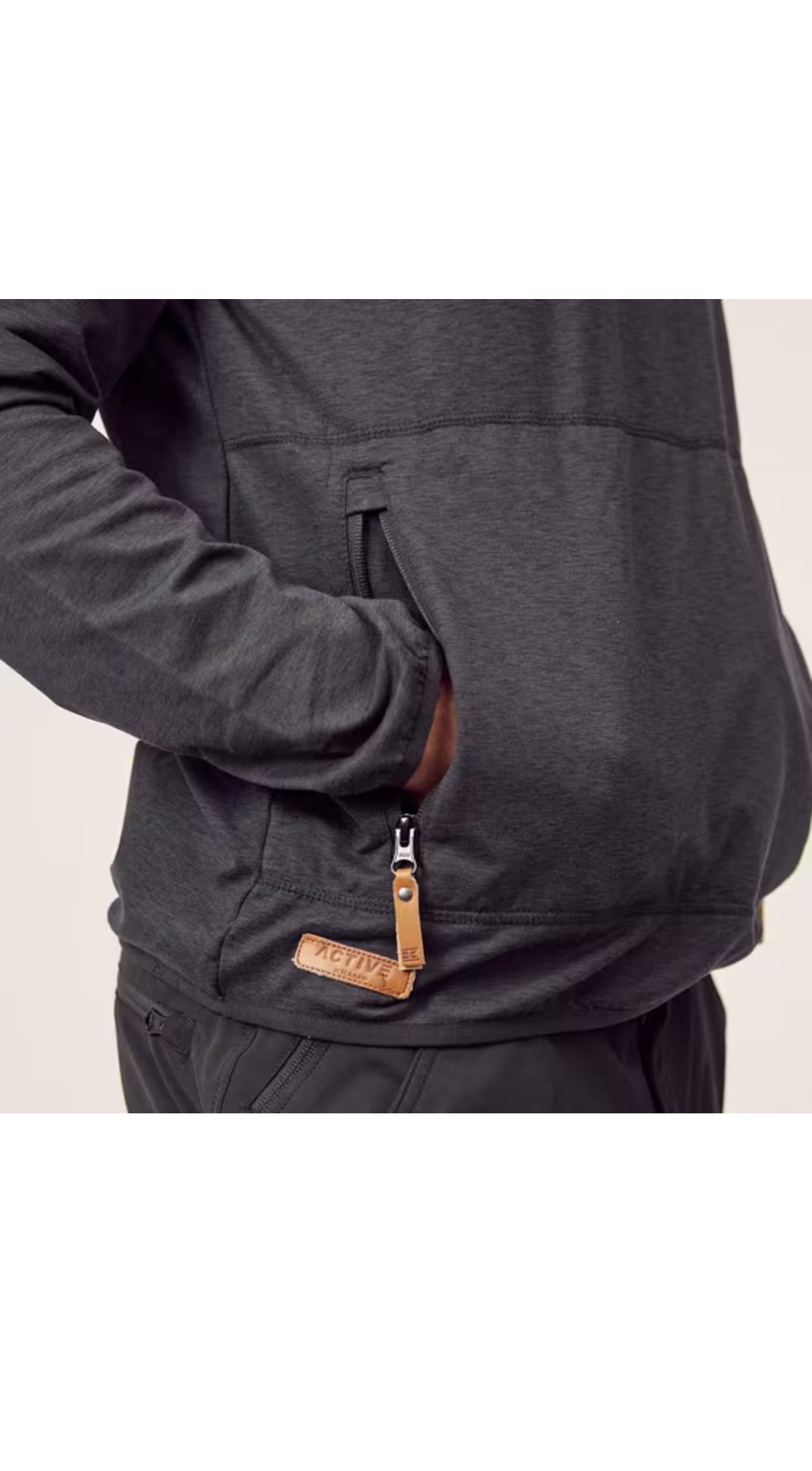 Genser med glidelås