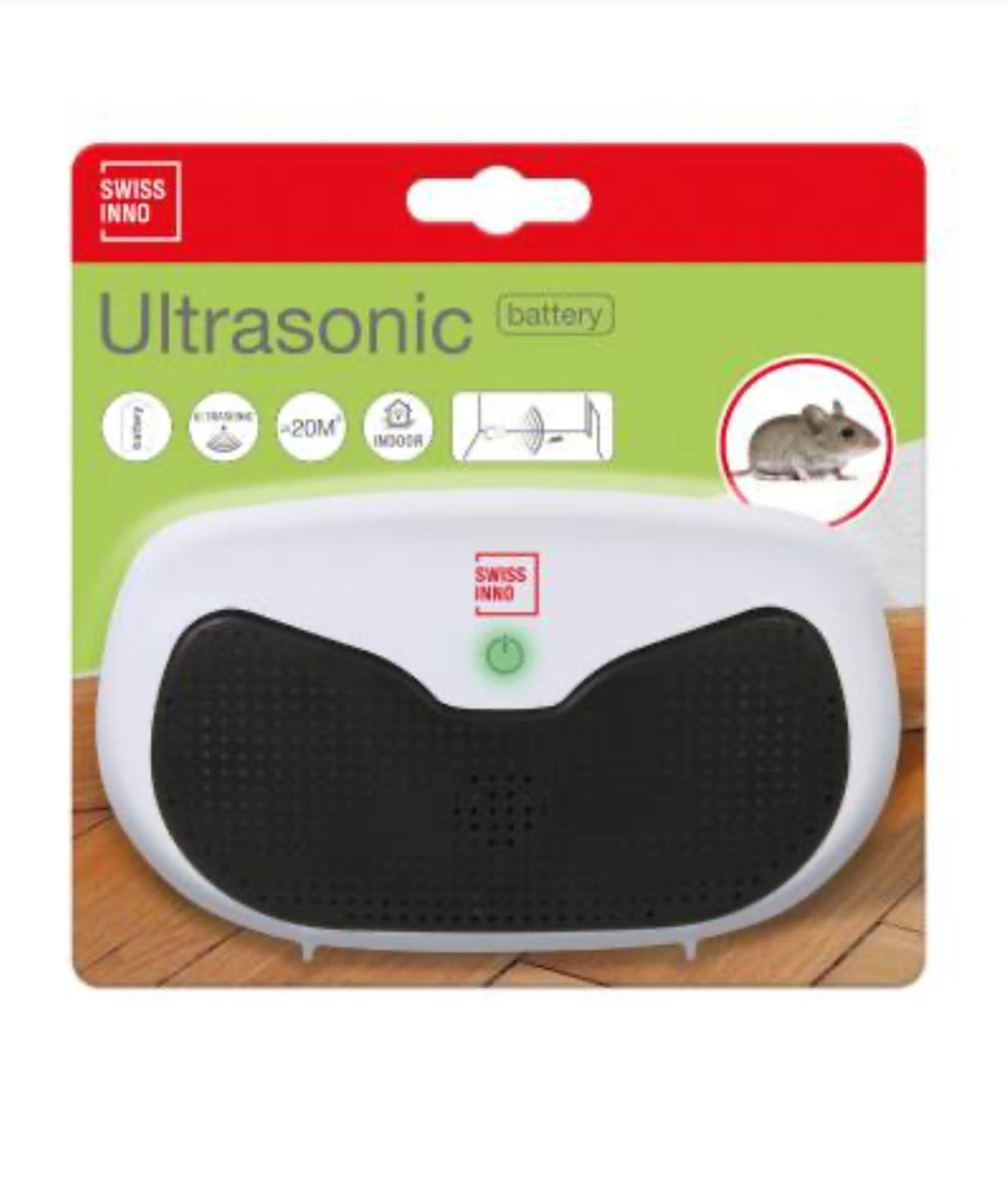 Ultralydbasert gnagerskremmer Supercat