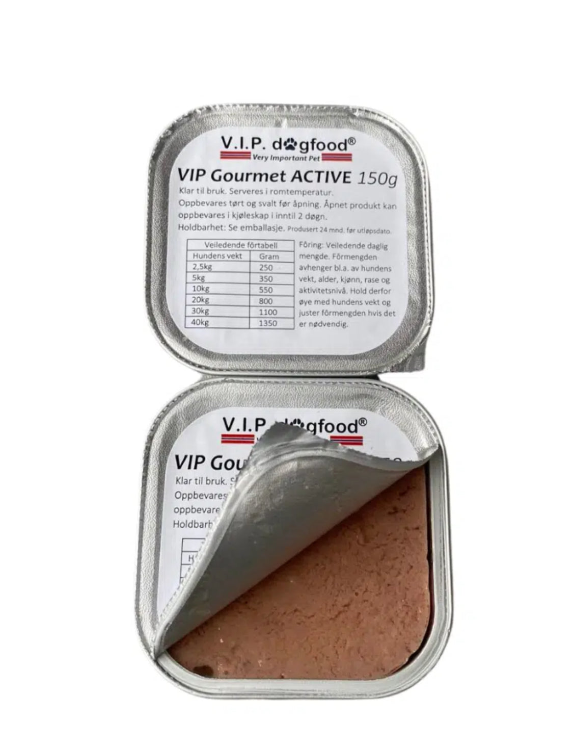 V.I.P Gourmet active 150g boks