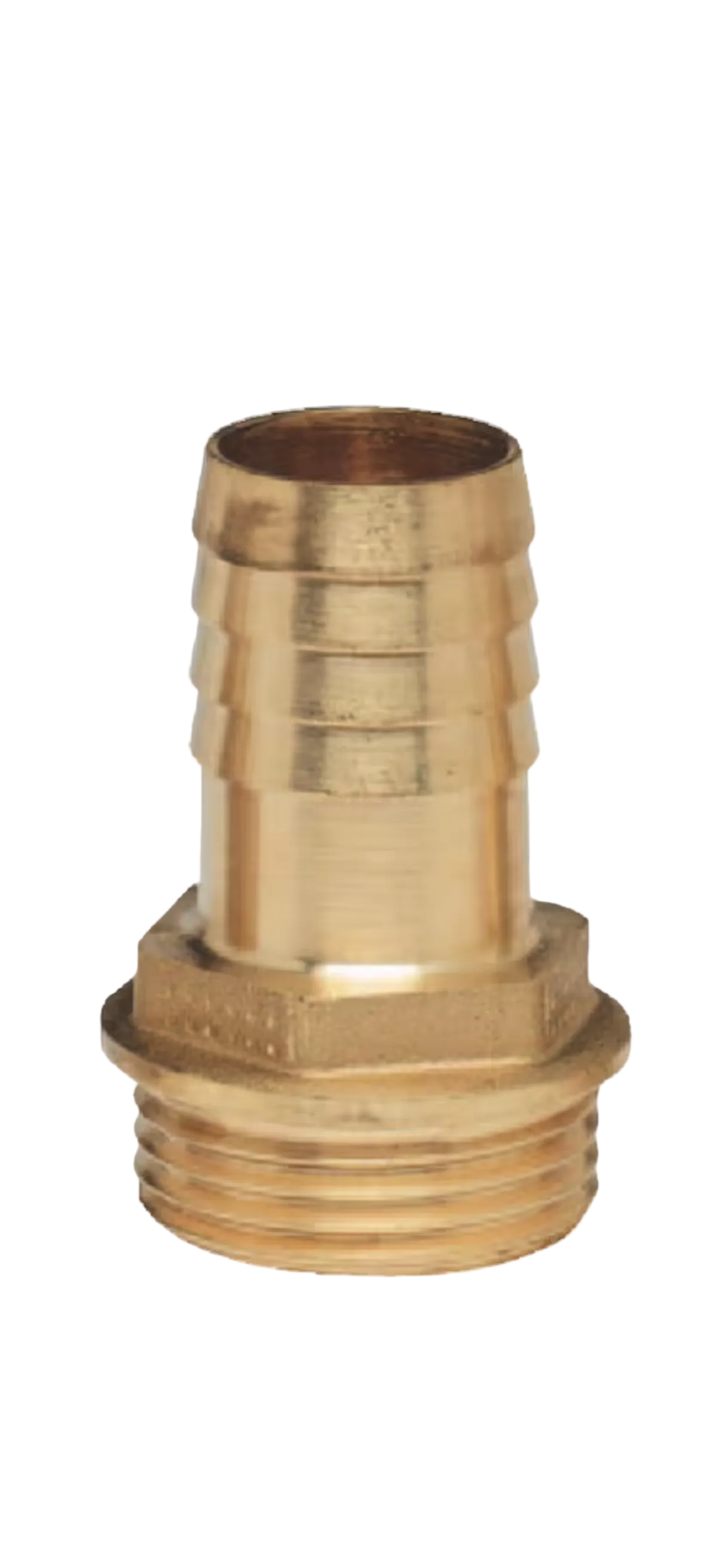 Messing slangekobling 13 mm x 1/2"
