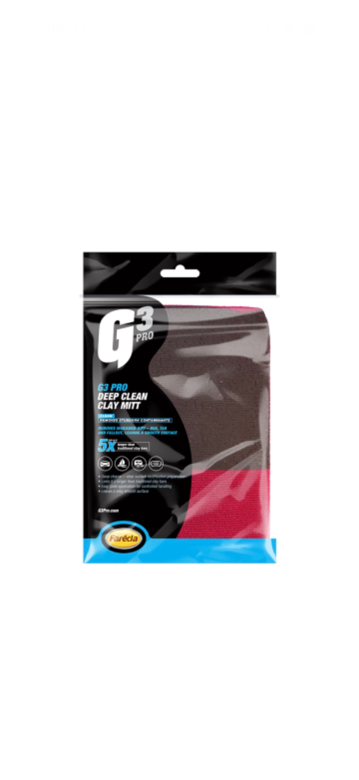 G3 Pro Deep Clean Clay Mitt