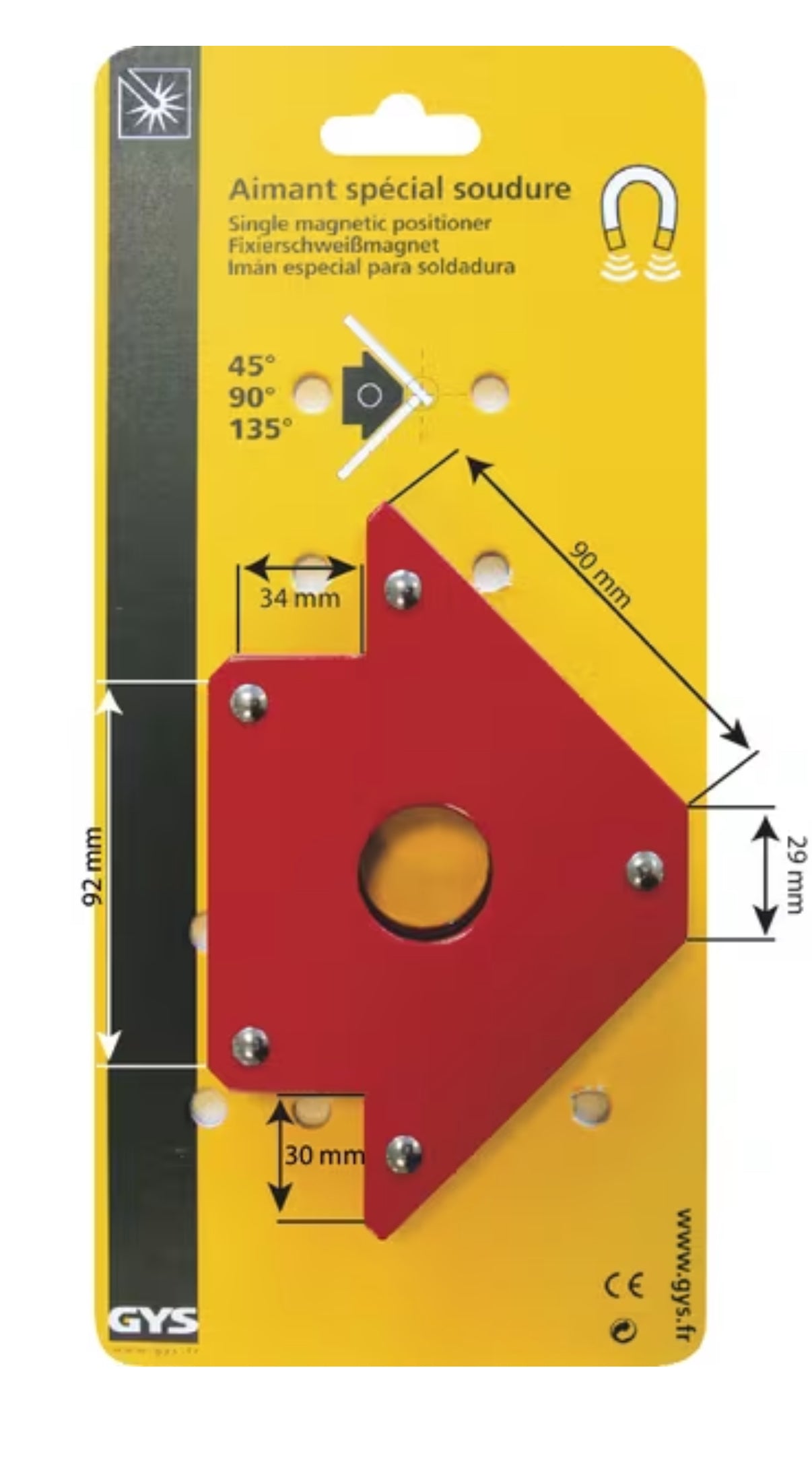 Magnetisk posisjonering for sveising