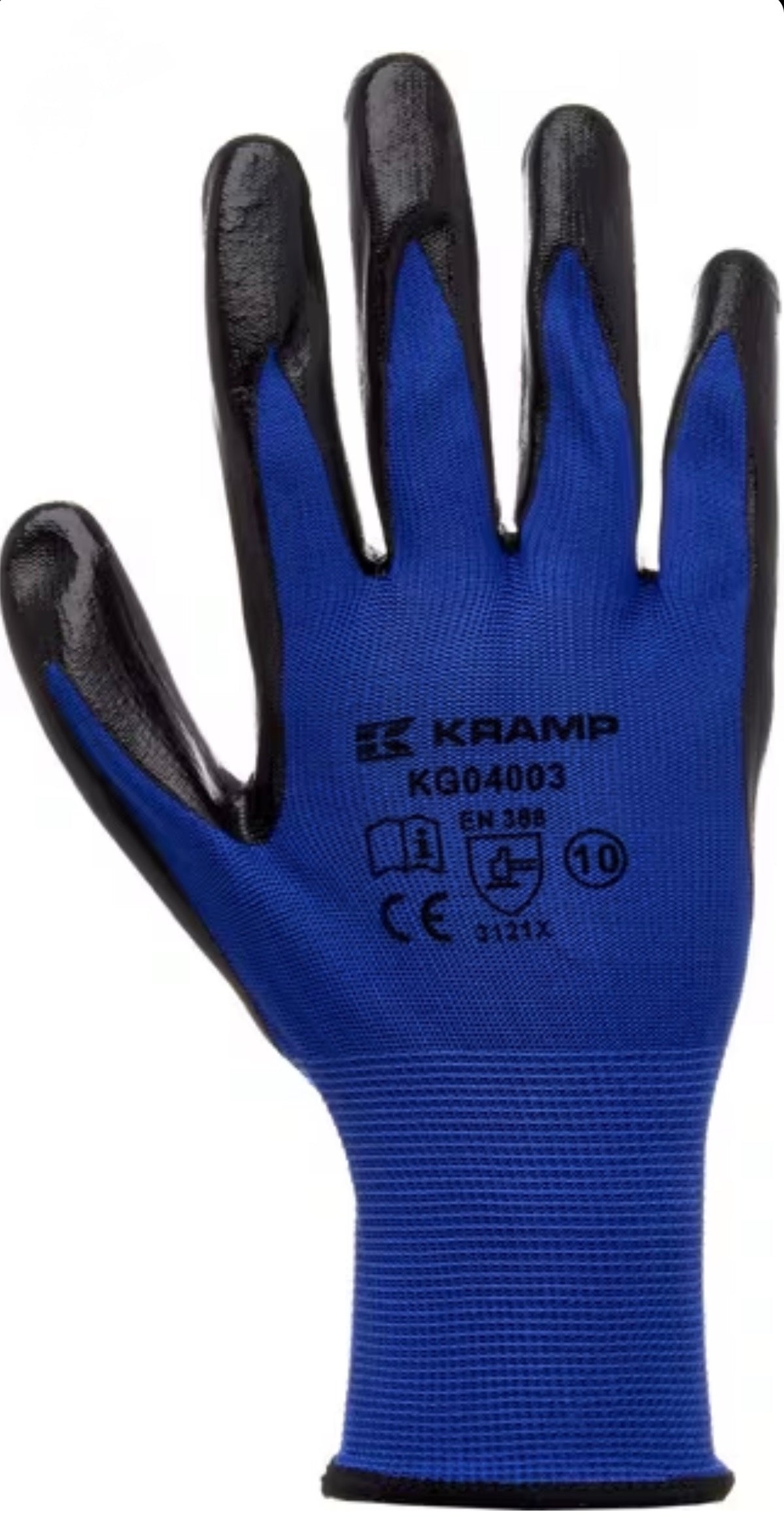 Arbeidshanske Blå Nylon