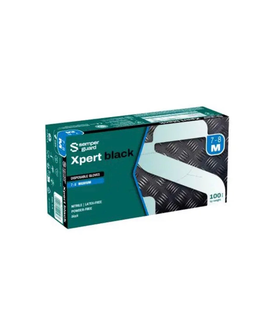 Engangshansker Semperguard Xpert Black