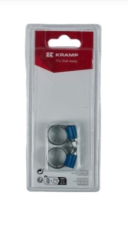 Slangeklemmer 11 mm - 16 mm (2 pk)